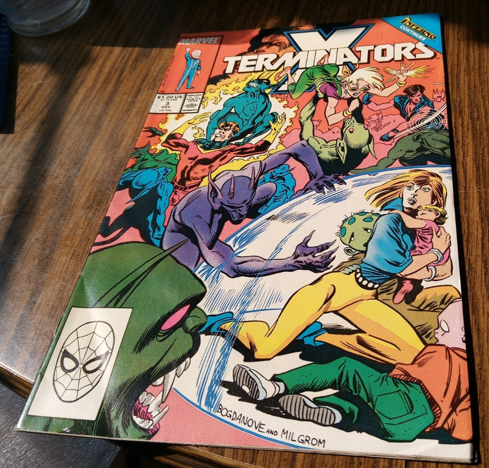 X-Terminators #3 December 1988 Marvel Comics